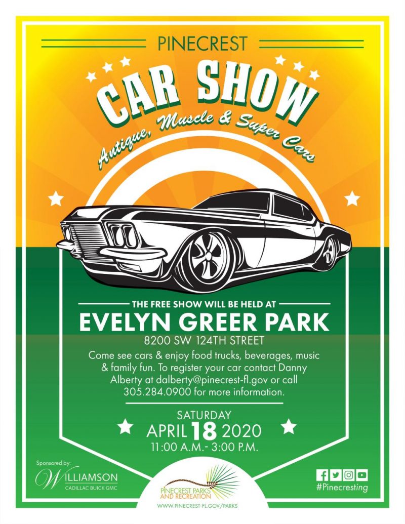 Pinecrest 2020 Car Show