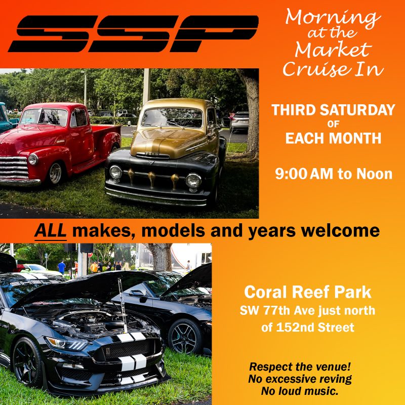 Morning in the Market Cruise In – July 16th – 9 – noon