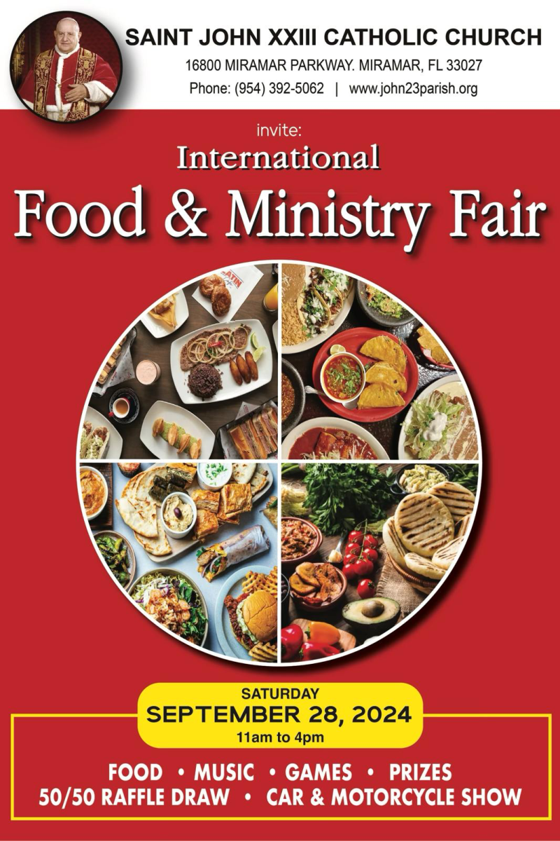 Internation Food & Ministry Fair – September 28th – 11 – 4