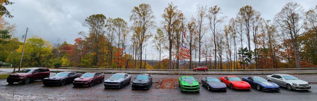 Line of SSP cars